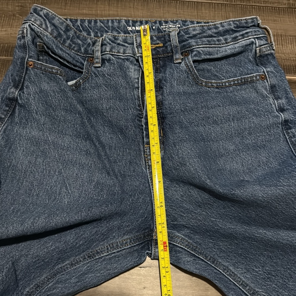 High Rise Blue Jeans - Picture 8 of 9